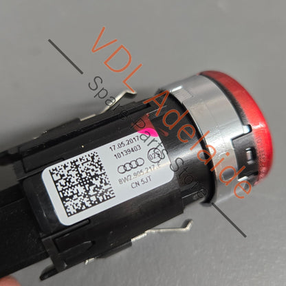 8W2905217E   Audi A4 S4 RS4 B9 Start Stop Switch Keyless Red Ring 8W2905217E Suit RHD