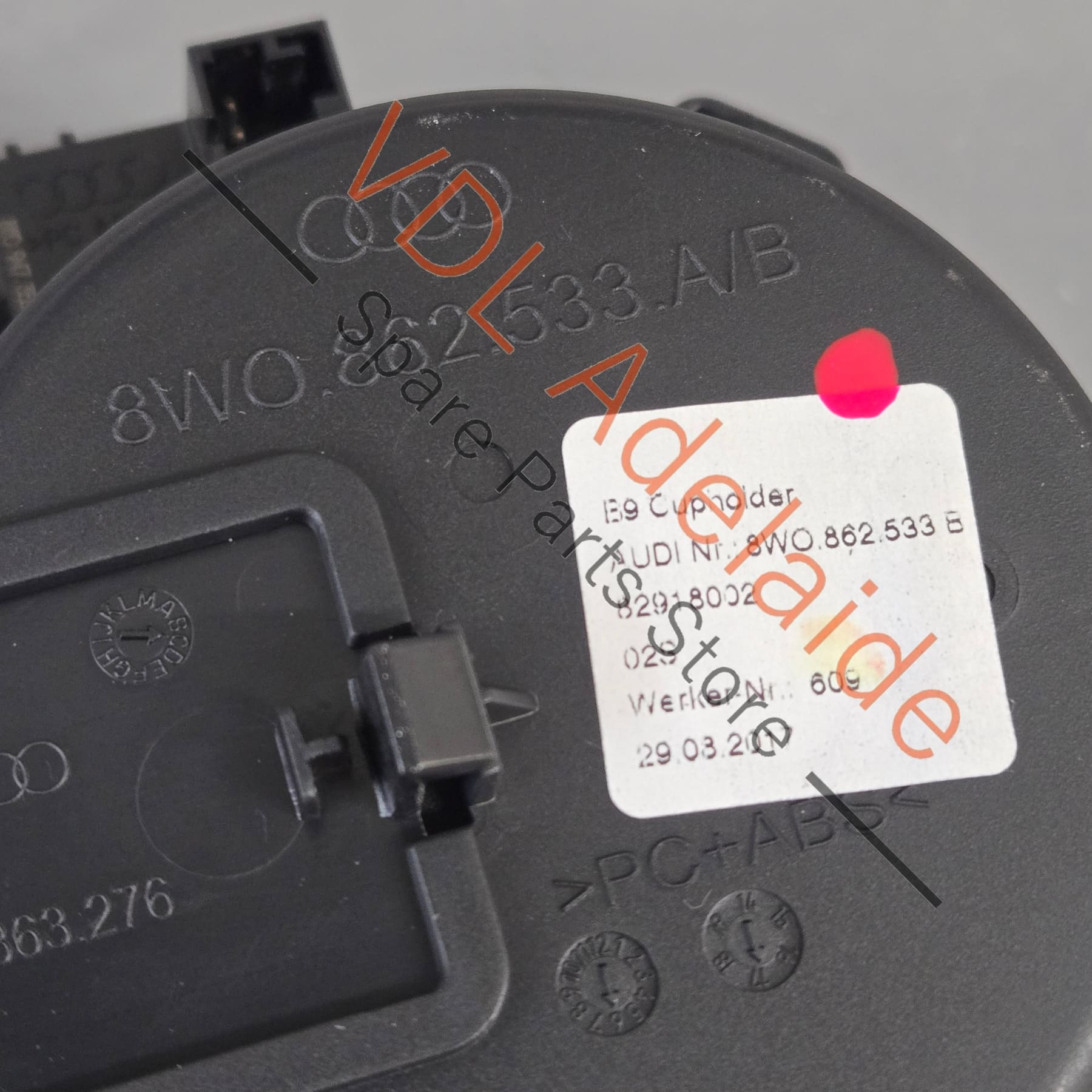 8W0862533B 8W0862533E  Audi A4 A5 S4 B9 Centre Console Cup Drinks Holder 8W0862533B 8W0862533E