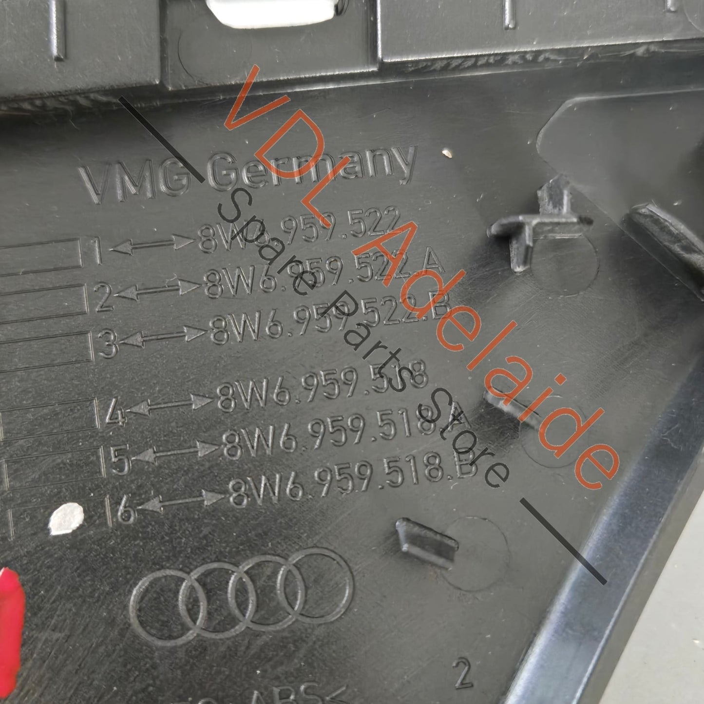 8W6837020C4PK   Audi RS4 RS5 B9 Interior Door Handle Right 8W6837020C 4PK