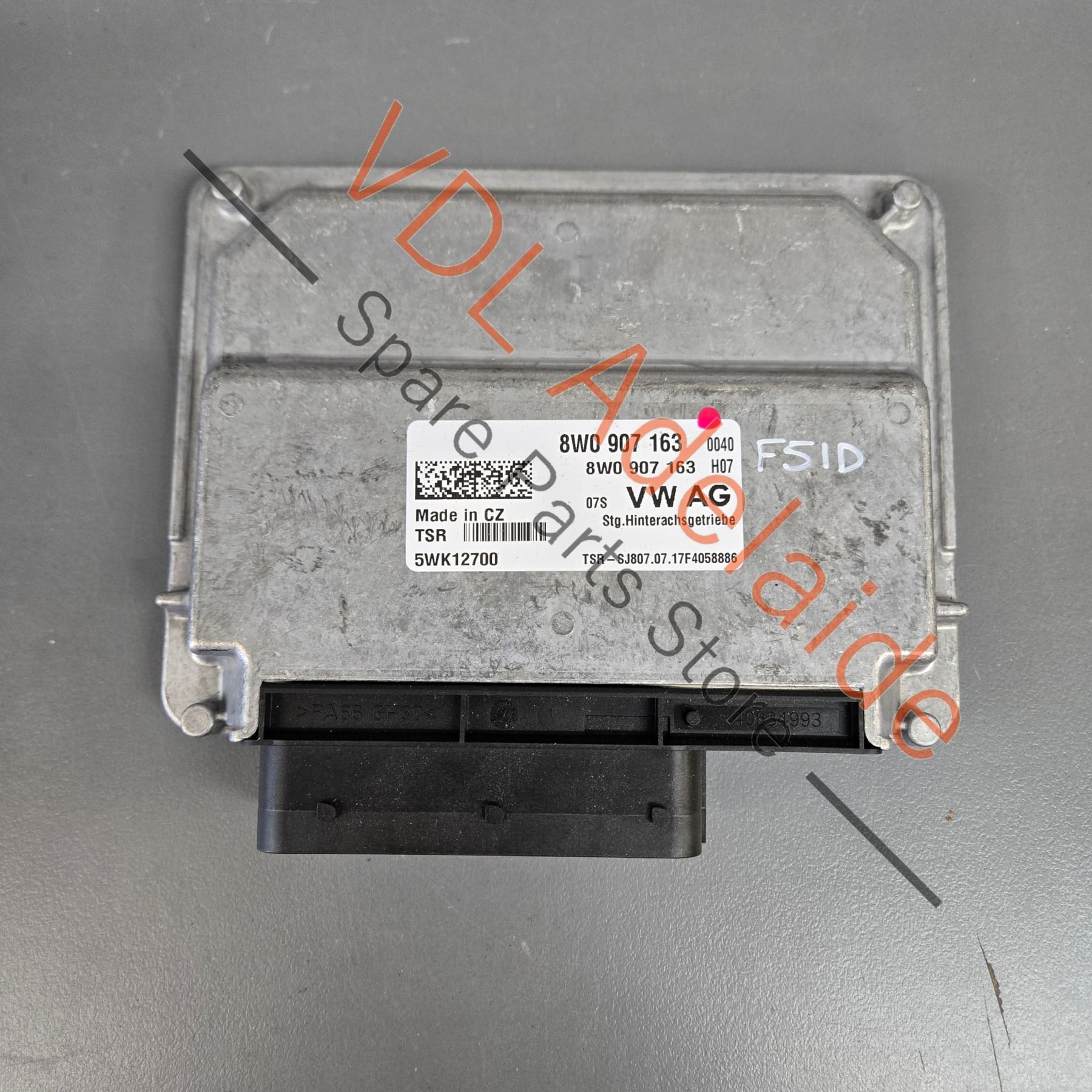 8W0907163   Audi RS5 F5 B9 Control Unit for 4WD 8W0907163 8W0907163A