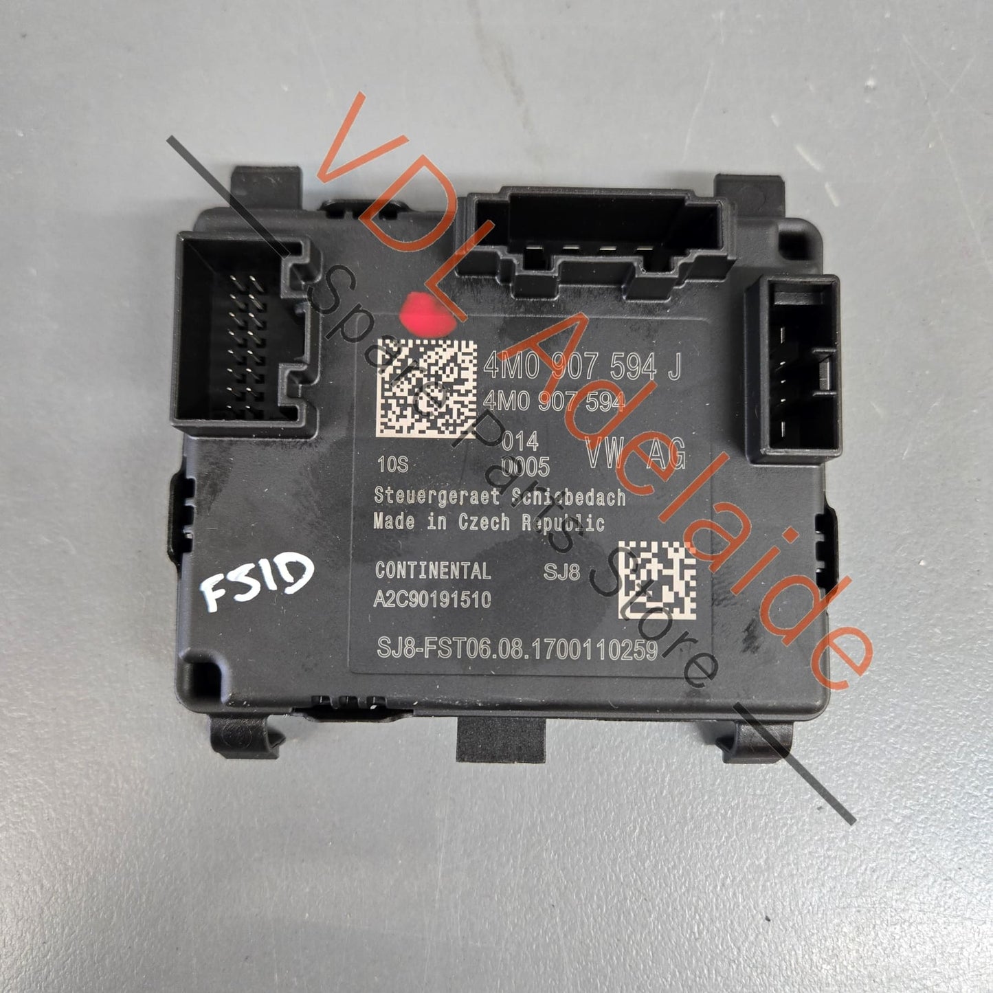 4M0907594J 4K0907594AC  Audi RS5 F5 B9 Control Unit for Sunroof 4M0907594J 4K0907594AC