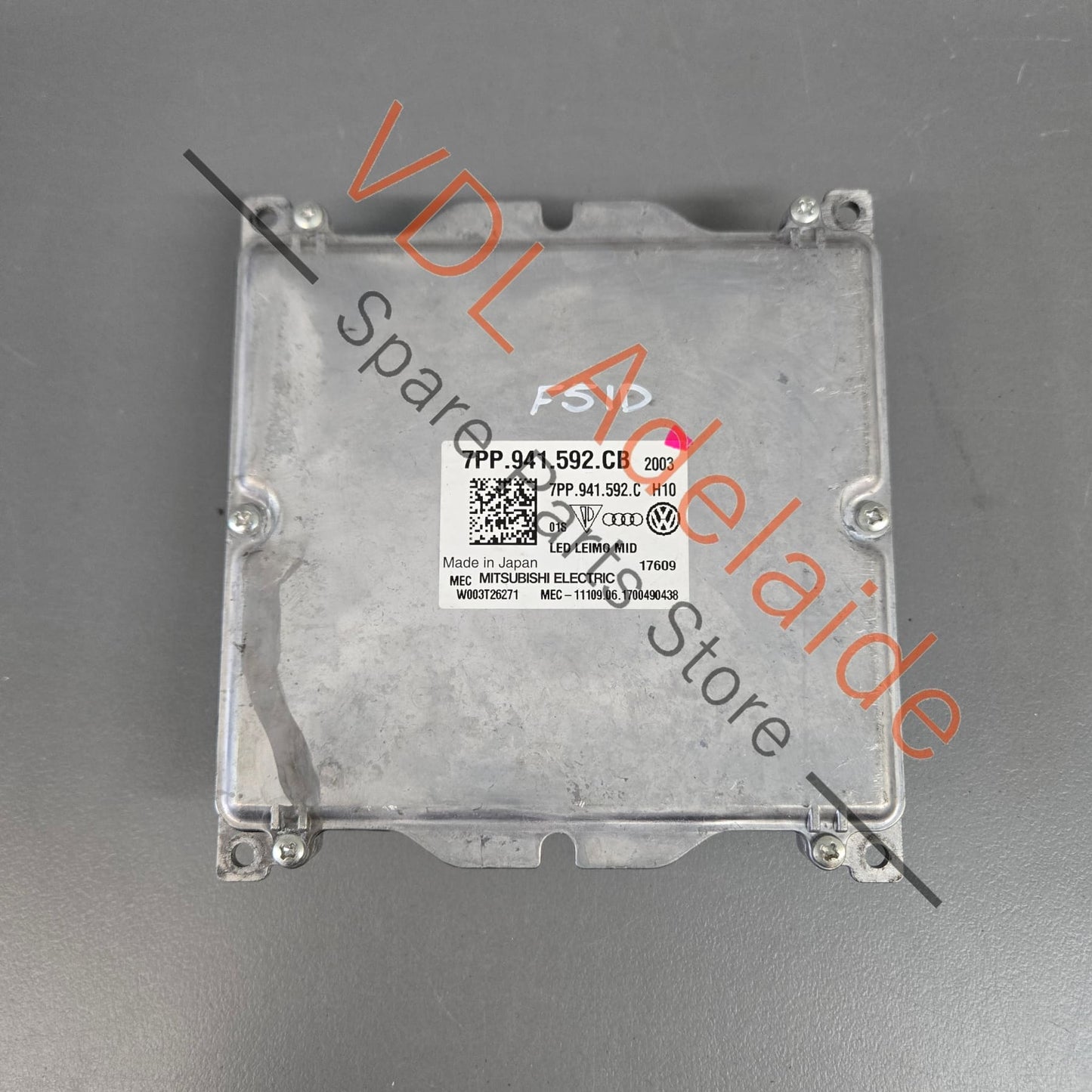 7PP941592CB   Audi Genuine OEM Matrix Headlight Control Module 7PP941592CB