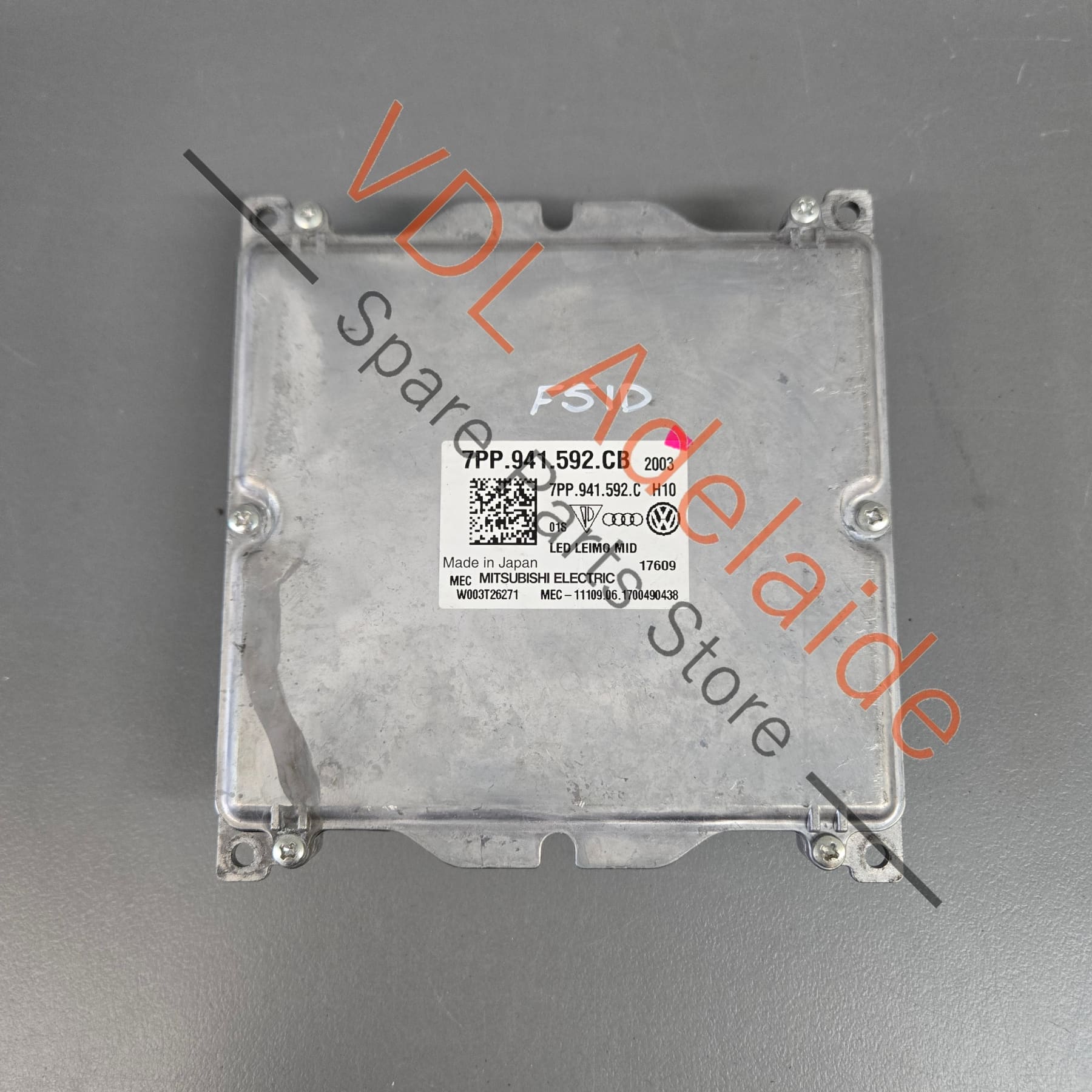 7PP941592CB   Audi Genuine OEM Matrix Headlight Control Module 7PP941592CB