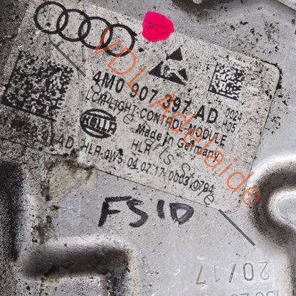 4M0907397AD   Audi Genuine OEM Headlight Control Module 4M0907397AD