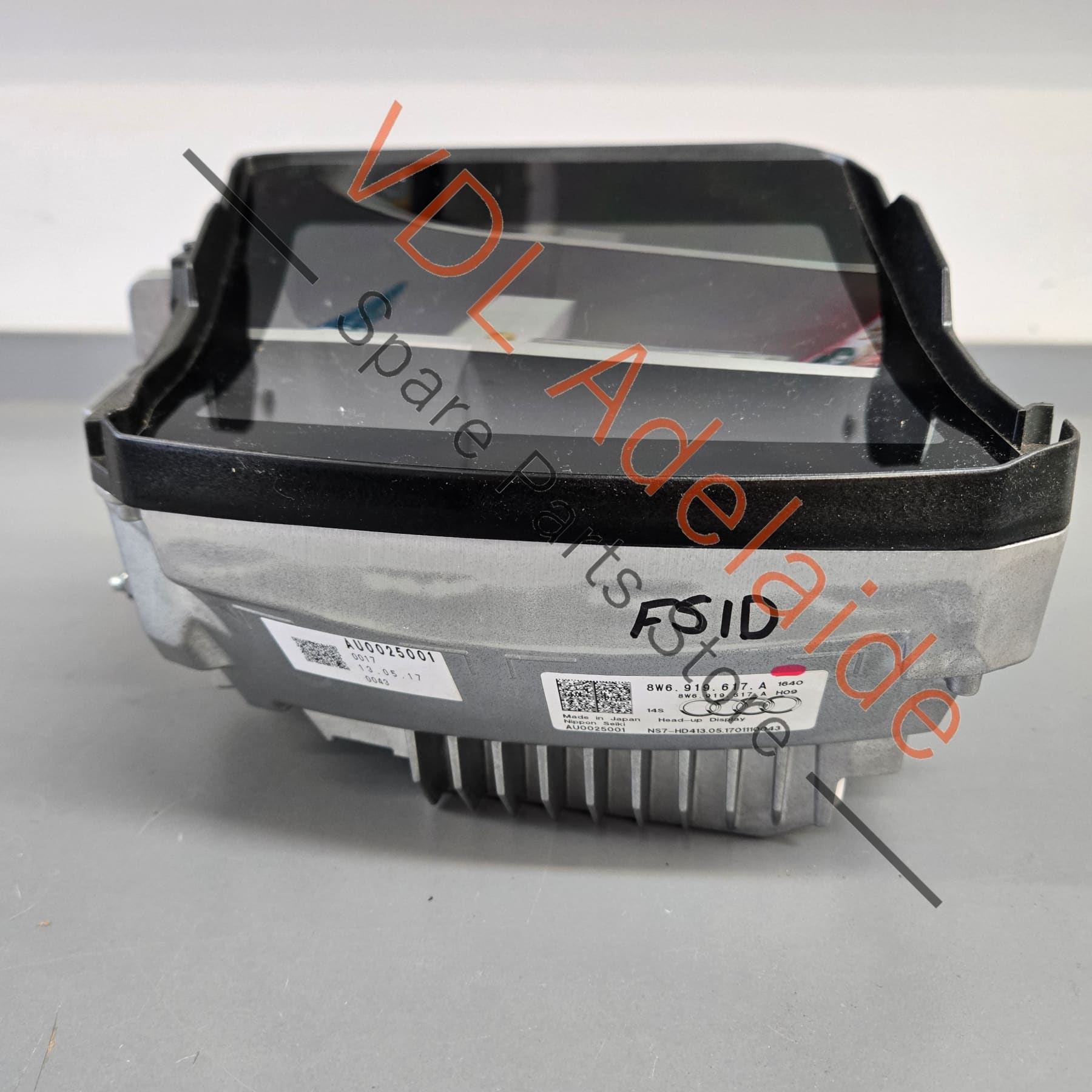8W6919617A    Audi RS5 F5 B9 Windscreen Heads Up Display Unit for RHD 8W6919617A