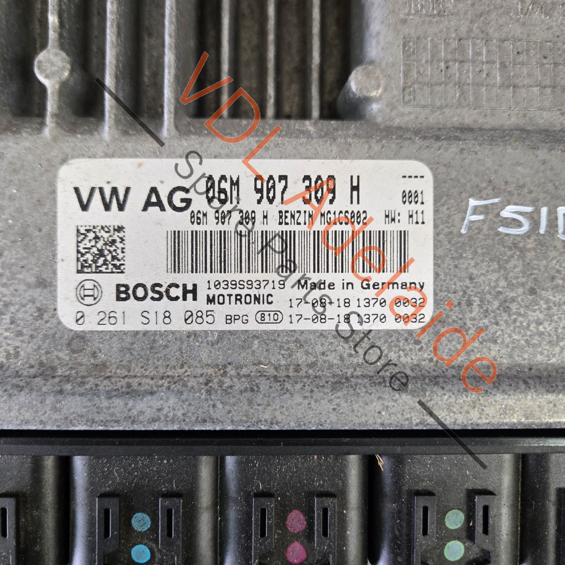06M907309H 8W09075518WB 8W0907063CG 8W0907064DC Audi RS5 B9 ECU BCM1 and BCM2 Key Set