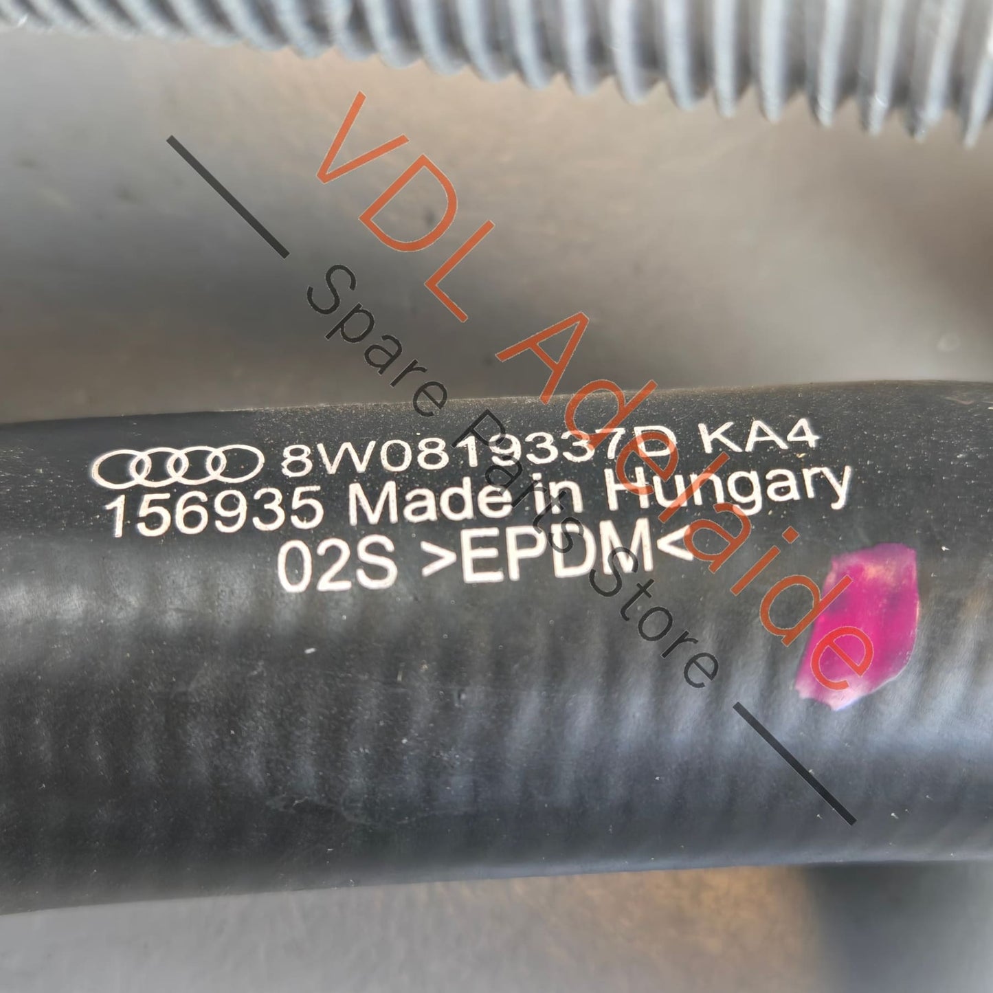06H121601M 8W0819332AB 8W0819337D  Audi RS5 B9 Electric Coolant Pump and hoses
