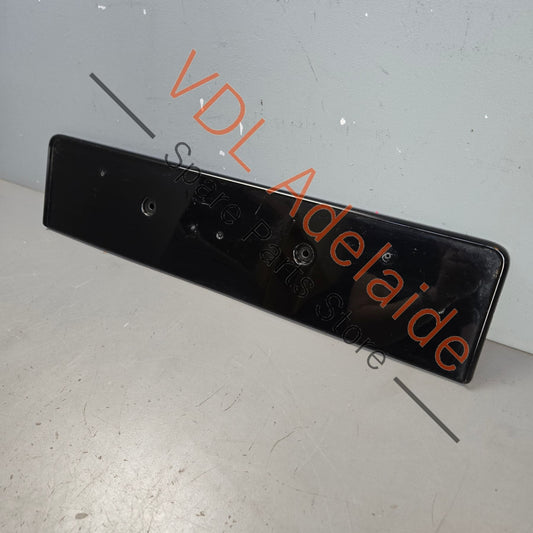 8W6807285R 8W6807285RT94   Audi RS5 B9 front Grille Licence Plate Mounting Bracket Trim Gloss Black 8W6807285R T94