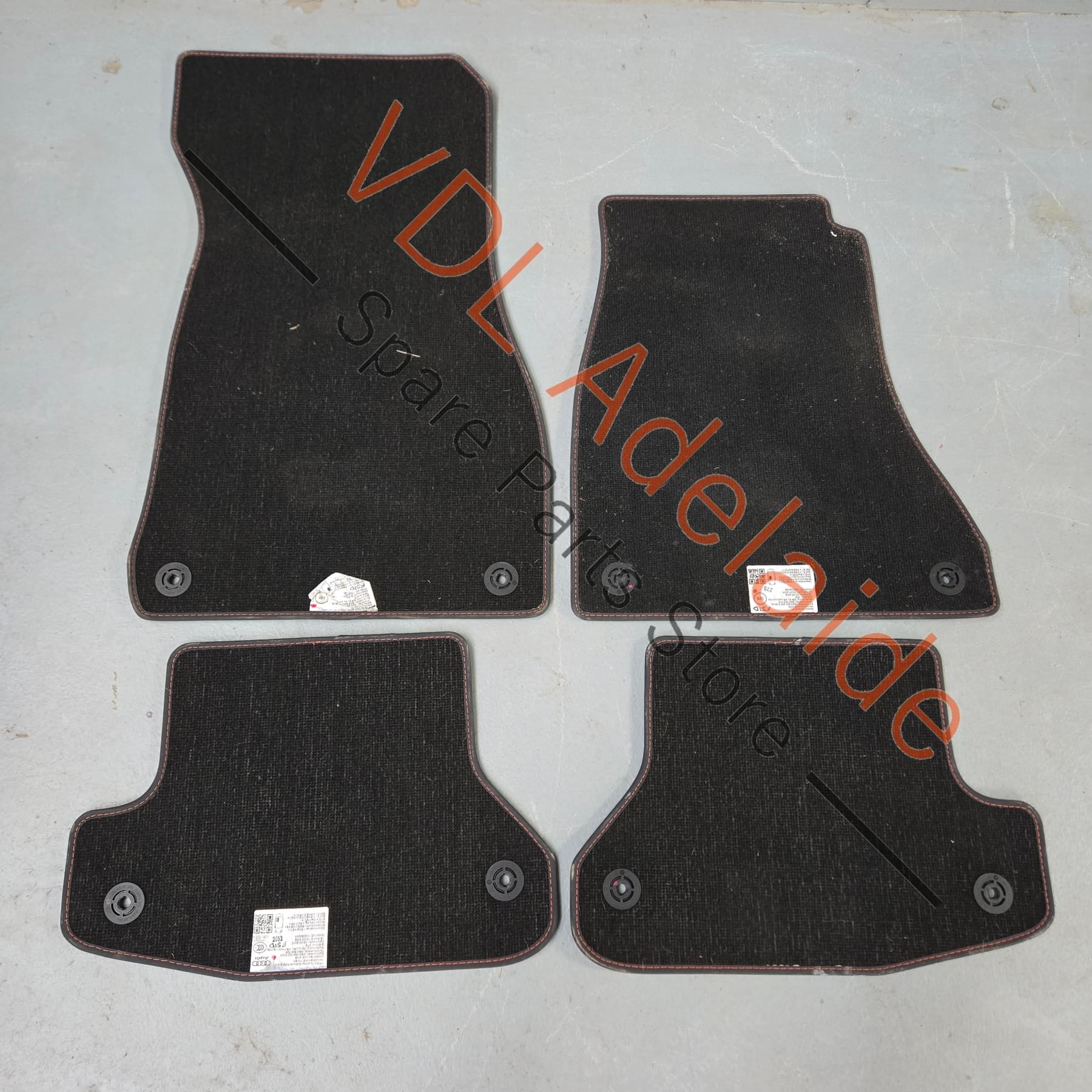 8W2863691CMUK 8W2863691CMUK   Audi RS5 B9 Set of Genuine Floor Mats Carpets 8W2863691C MUK