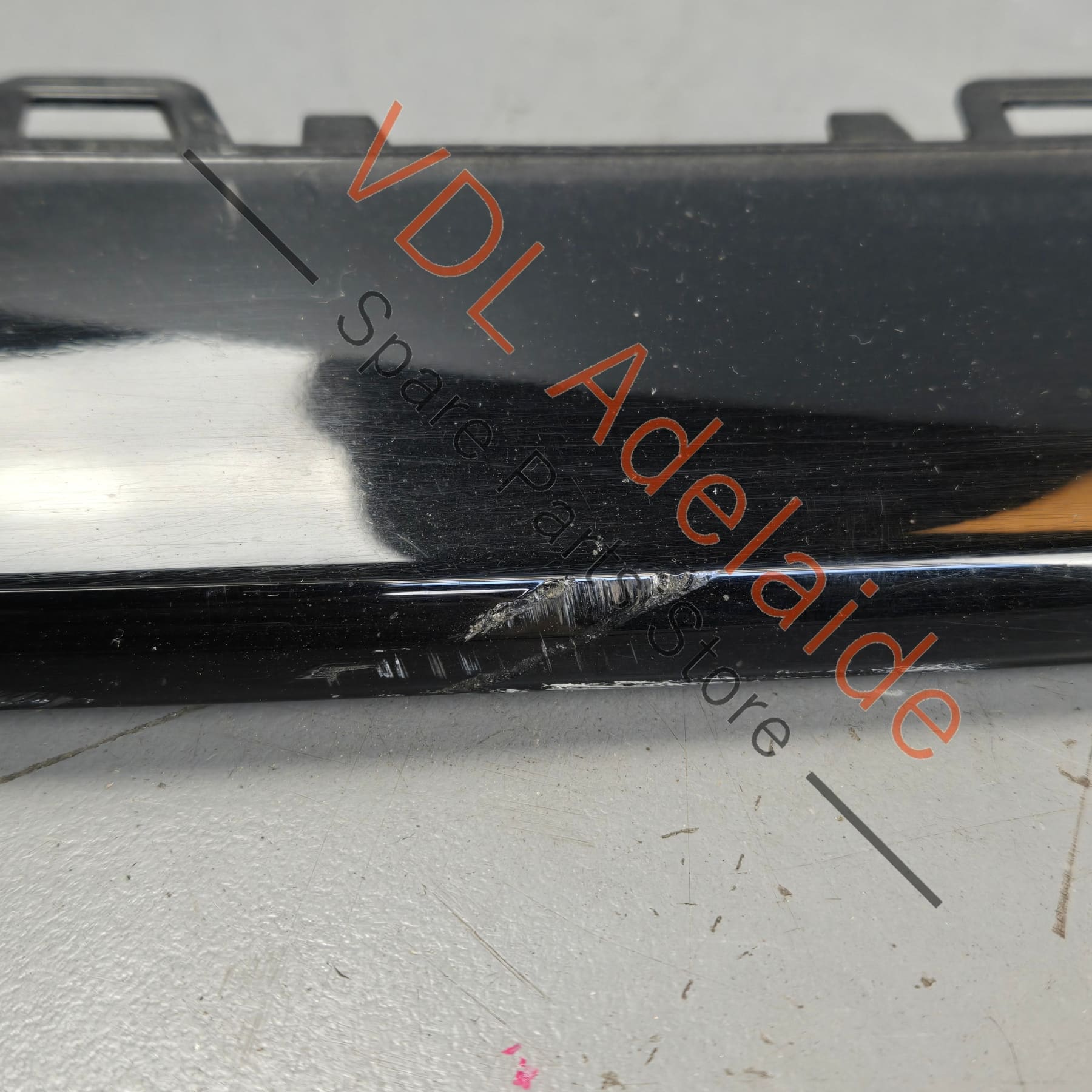 8W6807513T94    Audi RS5 B9 Front Middle Lower Splitter Spoiler Black Gloss 8W6807513 T94