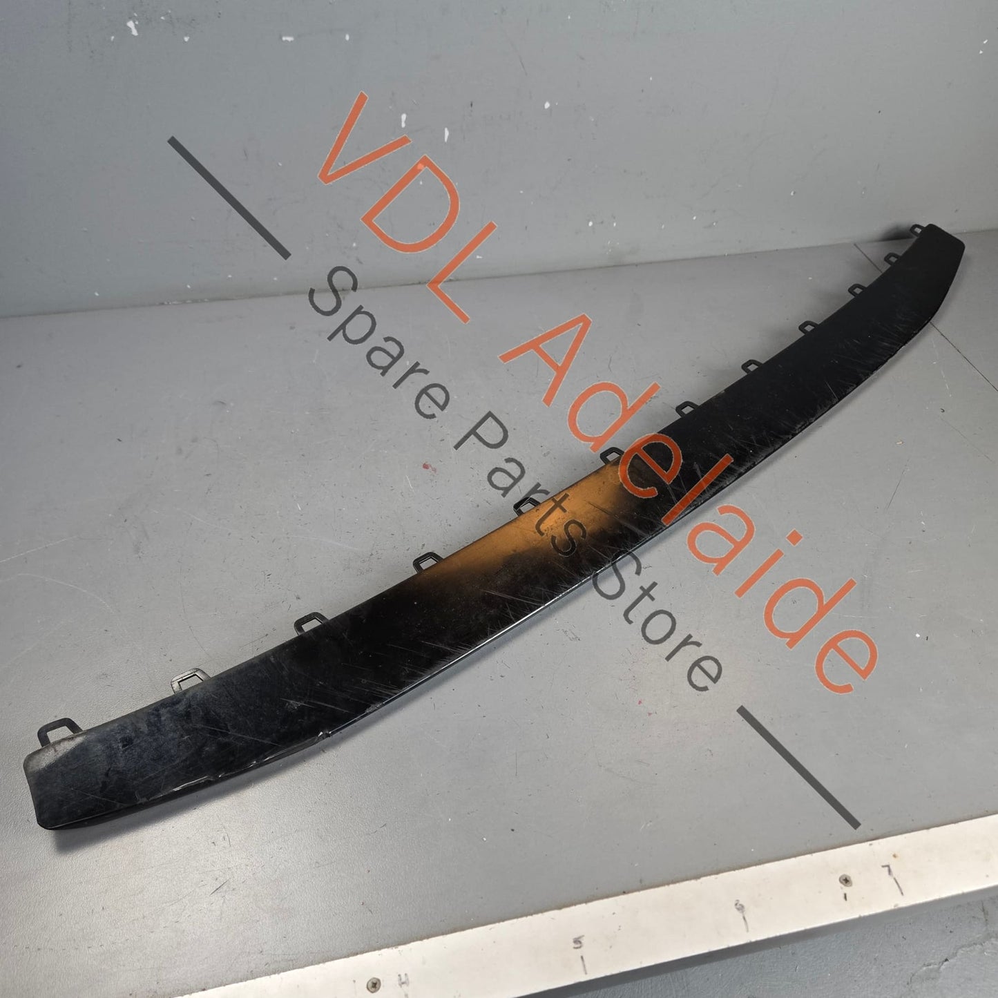 8W6807513T94    Audi RS5 B9 Front Middle Lower Splitter Spoiler Black Gloss 8W6807513 T94