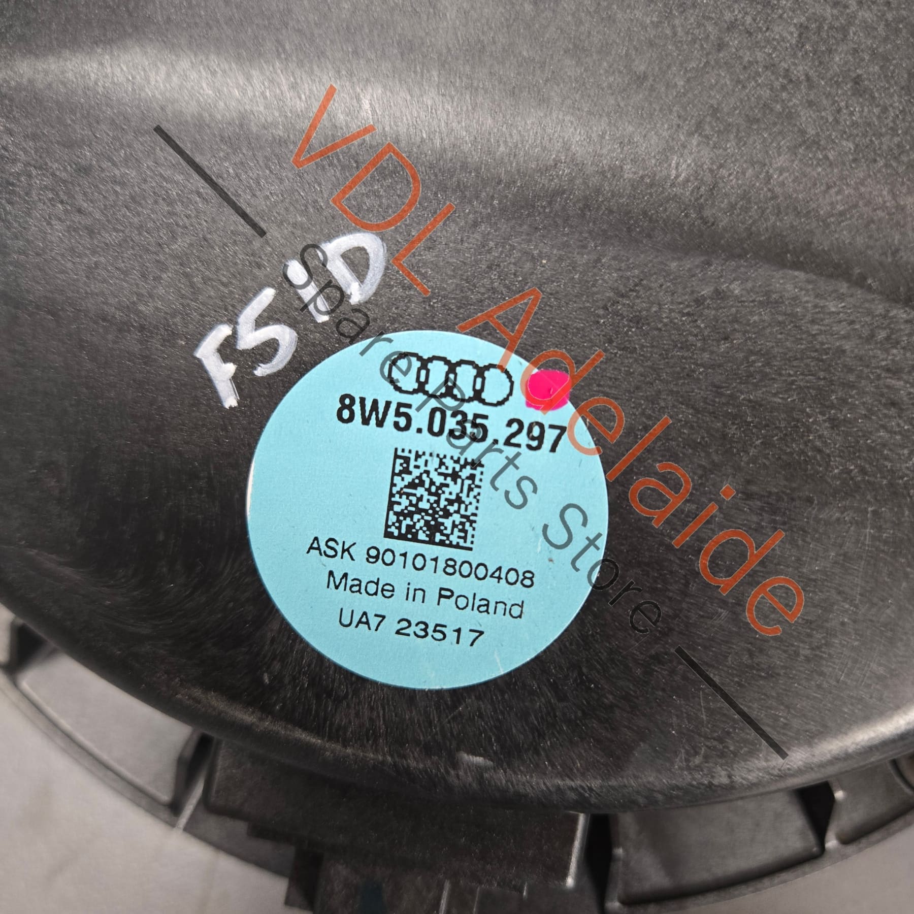 8W6035412A 8W5035297   Audi RS5 B9 19 Speaker Bose Sound System set incl Woofer Tweeters and Mids 8W6035412A