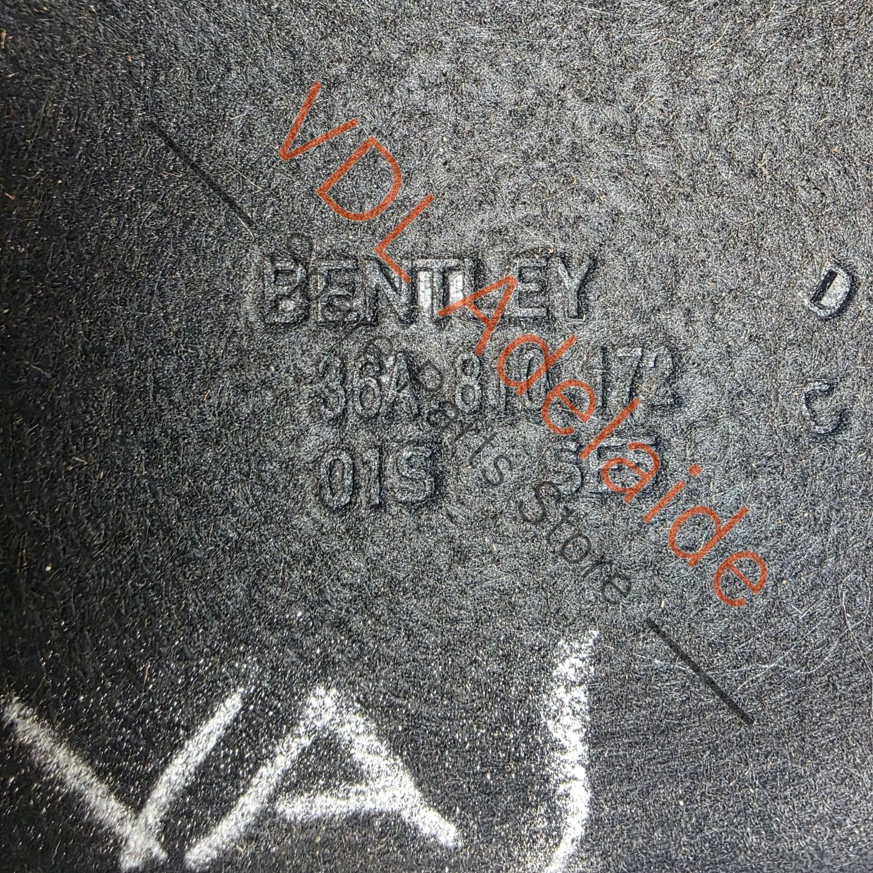 36A810172A 36A810172   Bentley Bentauga 4V Rear Right Wheel Housing Arch Liner 36A810172A