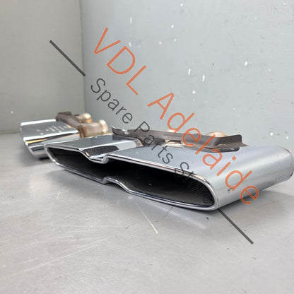 36A253681A 36A253682A   Bentley Bentayga Set of Chrome Tail Pipe Trim Exhaust Outlets 36A253682A 36A253681A