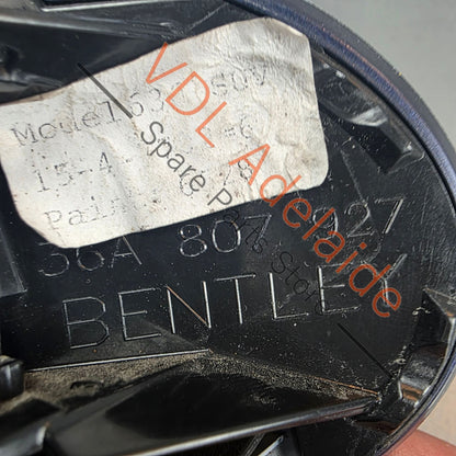 36A807927GRU 36A807927   Bentley Bentayga Left Side Headlight Washer Cover Flap Cap 36A807927  GRU