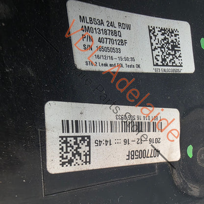 4M0131878BQ    Bentley Bentayga Adblue Tank with Metering Pump 4M0131878BQ