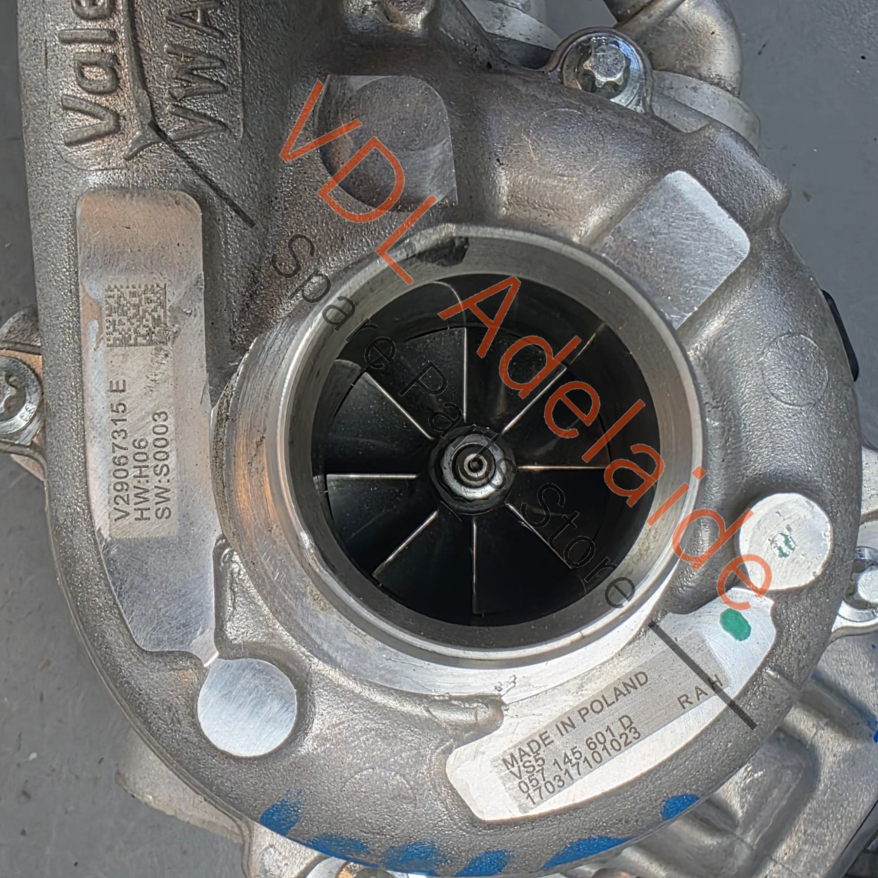 057145601D    Bentley Bentayga Audi SQ7 Ebooster Electric Turbo Turbocharger Compressor 057145601D