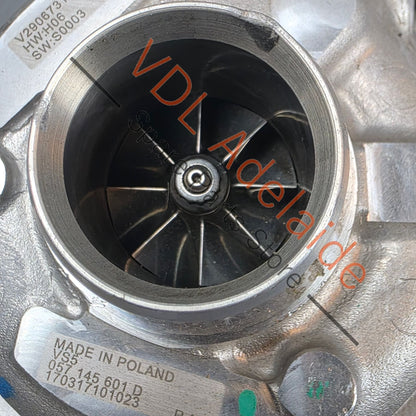 057145601D    Bentley Bentayga Audi SQ7 Ebooster Electric Turbo Turbocharger Compressor 057145601D