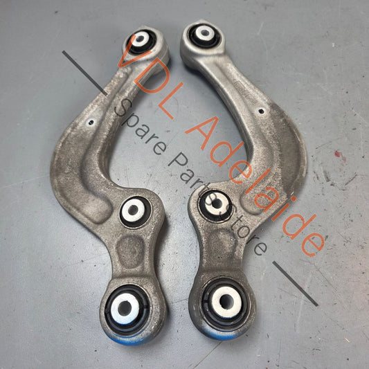 4M0505361 4M0505323G   Audi Q7 Porsche Cayenne Touareg Bentayga Rear Suspension Upper Front Control Arms Pair 4M0505361 4M0505323G