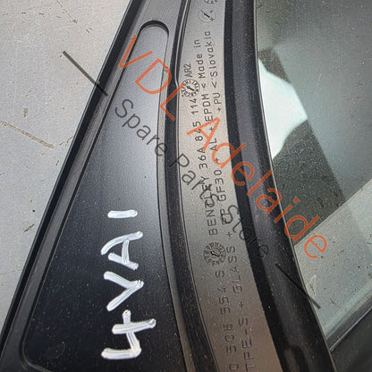 36A845114G   Bentley Bentayga 4V Front Right Quarter Window Glass Insulated Laminated 36A845114G