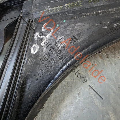 36A837432A 36A839432B  Bentley Bentayga 4V Rear Right Window Seal Gasket Rubber 36A839432A 36A839432B