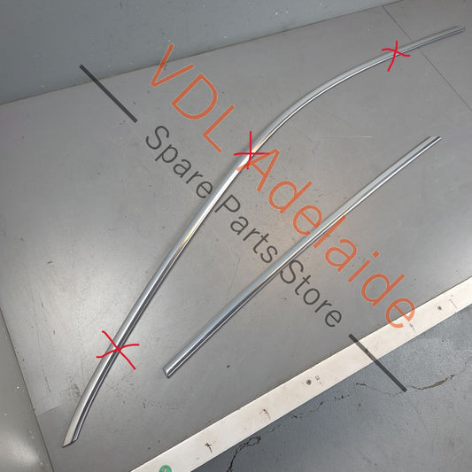 36A853907   Bentley Bentayga 4V Chrome Door Trim Strip for Window Rear Left Upper 36A853907