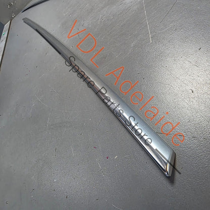 36A853907   Bentley Bentayga 4V Chrome Door Trim Strip for Window Rear Left Upper 36A853907