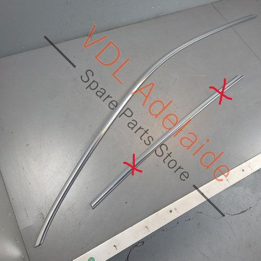 36A853985   Bentley Bentayga 4V Chrome Door Trim Strip for Window Front Left Upper 36A853985