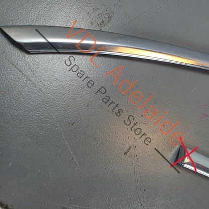 36A853985   Bentley Bentayga 4V Chrome Door Trim Strip for Window Front Left Upper 36A853985