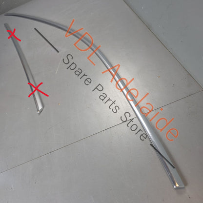 36A853985   Bentley Bentayga 4V Chrome Door Trim Strip for Window Front Left Upper 36A853985