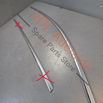 36A853986   Bentley Bentayga 4V Chrome Door Trim Strip for Window Front Right Upper 36A853986