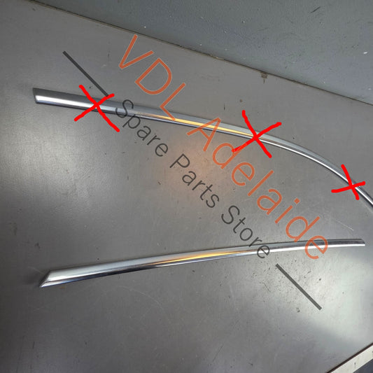 36A853908   Bentley Bentayga 4V Chrome Door Trim Strip for Window Rear Right Upper 36A853908