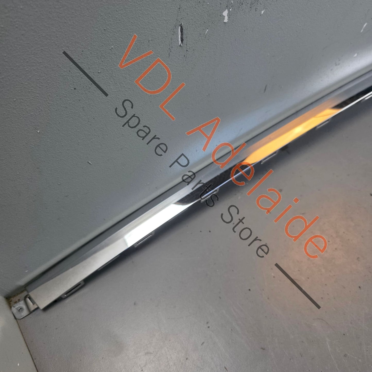 36A807725   Bentley Bentayga Rear Bumper Centre Chrome Trim Moulding 36A807725