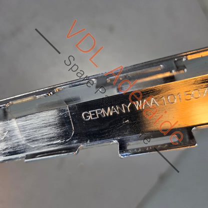 36A807725   Bentley Bentayga Rear Bumper Centre Chrome Trim Moulding 36A807725