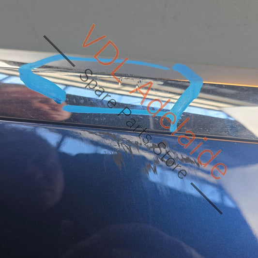 36A853053 36A853189 36A853071A Bentley Bentayga 4V Front Left Exterior Door Molding with Chrome Insert 36A853053 36A853189