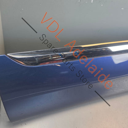 36A853053 36A853189 36A853071A Bentley Bentayga 4V Front Left Exterior Door Molding with Chrome Insert 36A853053 36A853189