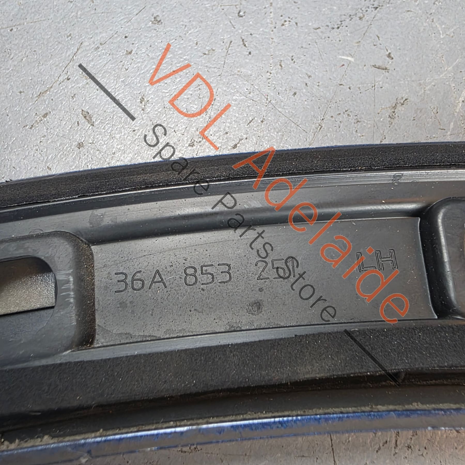 36A853817 36A853817GRU  Bentley Bentayga 4V Left Rear Wheel Arch Flare Trim Molding 36A853817
