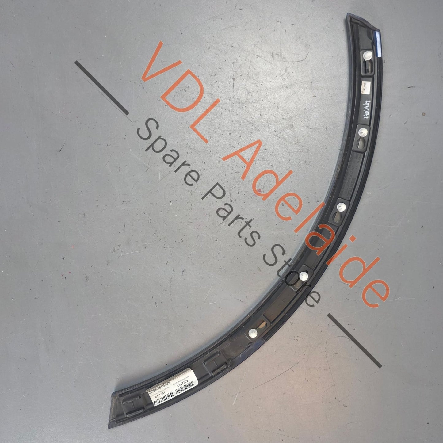 36A853818 36A853818GRU  Bentley Bentayga 4V Right Rear Wheel Arch Flare Trim Molding 36A853818