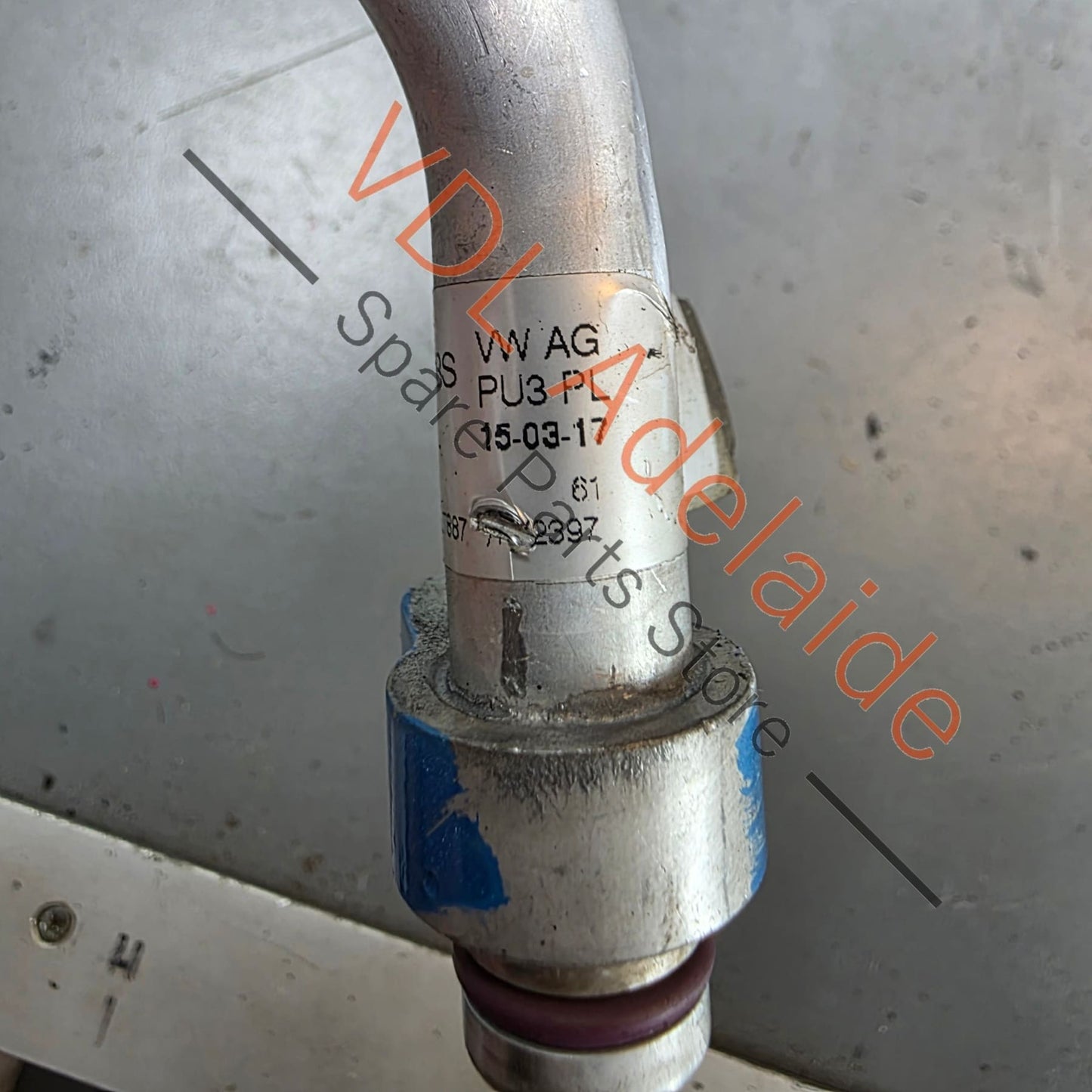 4M0816743BS   Audi Q7 Touareg CR Bentley Bentayga AC Refrigerant Hose Pipe 4M0816743BS