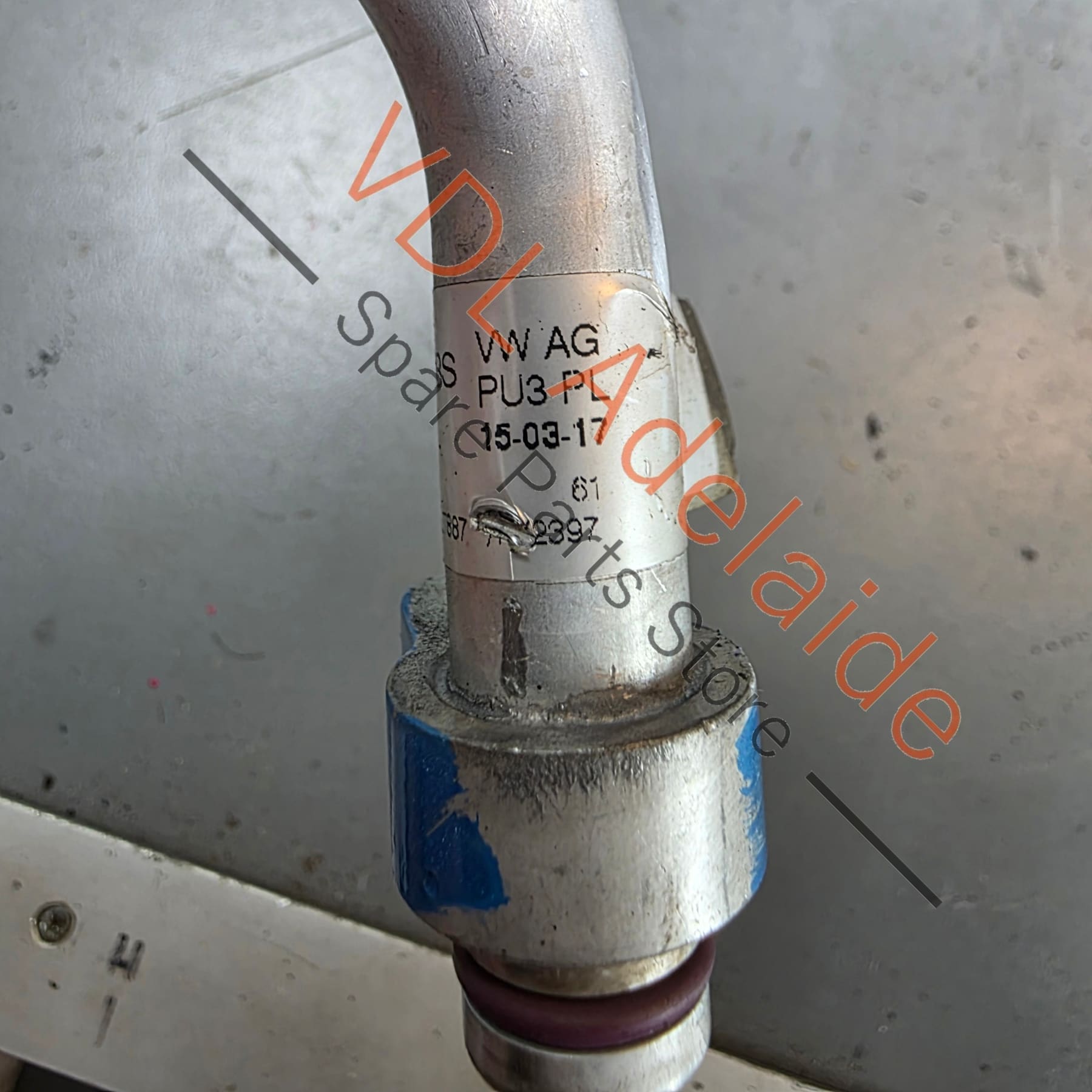 4M0816743BS   Audi Q7 Touareg CR Bentley Bentayga AC Refrigerant Hose Pipe 4M0816743BS