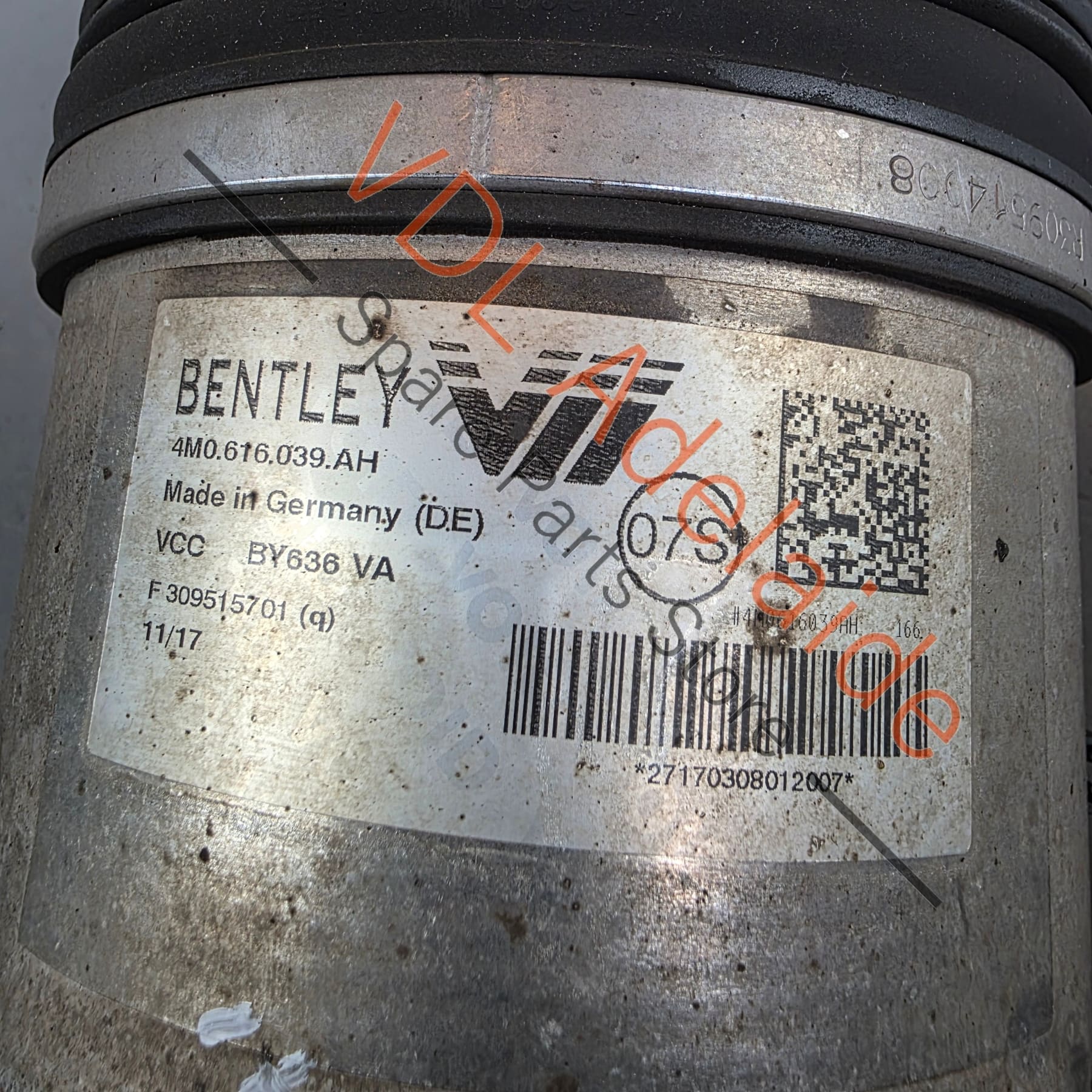 4M0616039AH 4M0616039N 4M0616039BG Bentley Bentayga Front Shock Absorber Damper Air Suspension Strut 4M0616039AH