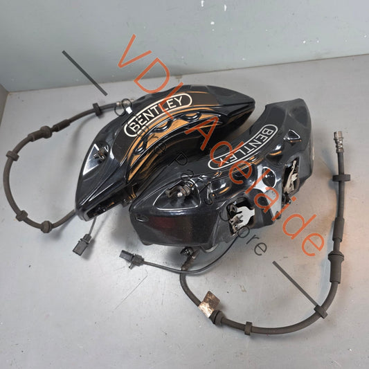 36A615107B 36A615108B  Bentley 400mm Akebono Front Brake Caliper Set 6x Piston