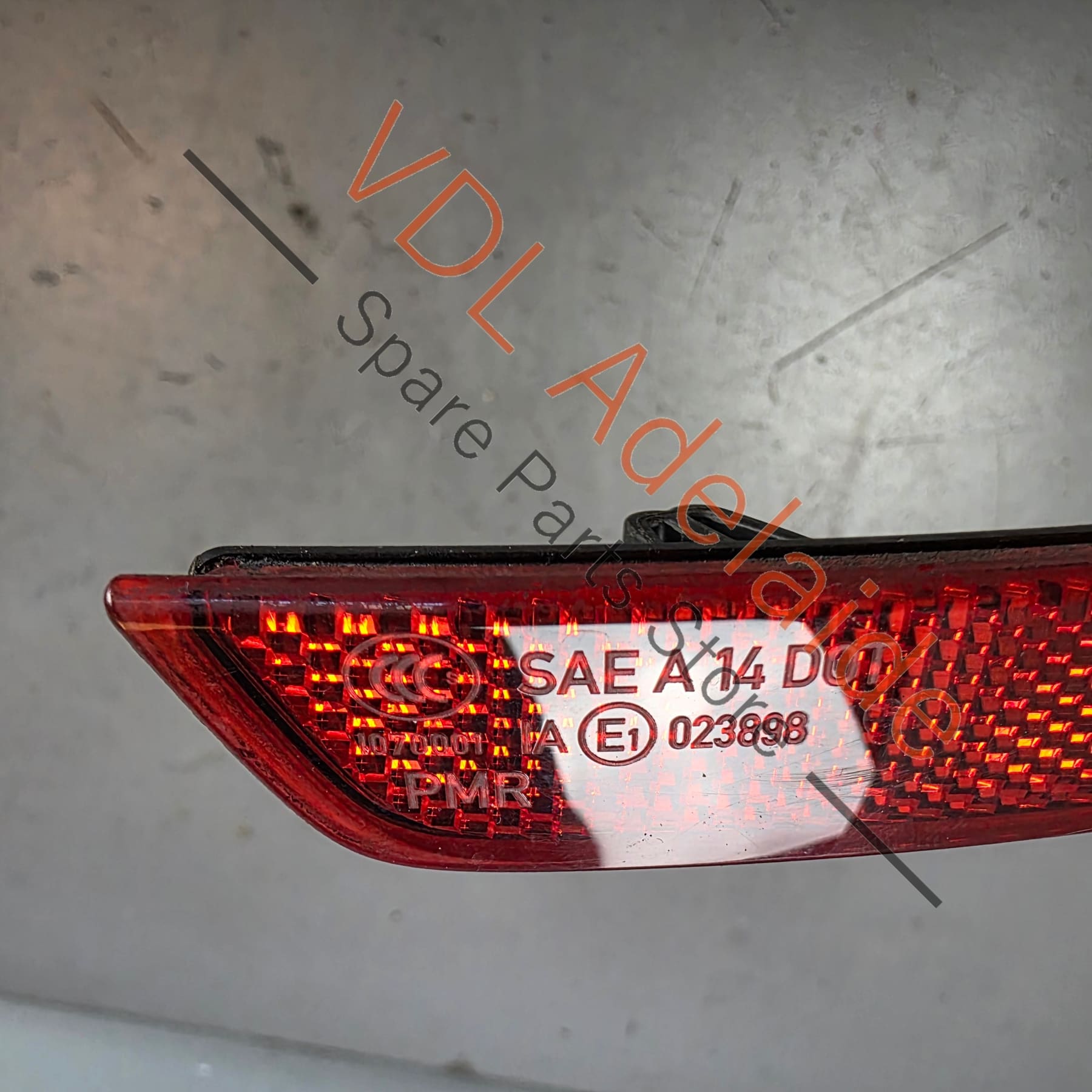 36A945105   Bentley Bentayga Rear Bumper Reflector Left 36A945105