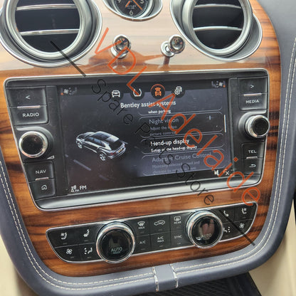 36A919606A    Bentley Bentayga Radio Touch Screen Display Panel 36A919606A