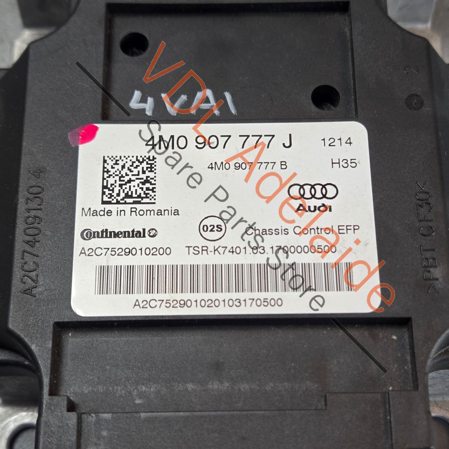 4M0907777J    Bentley Bentayga Chassis Control Unit Module 4M0907777J