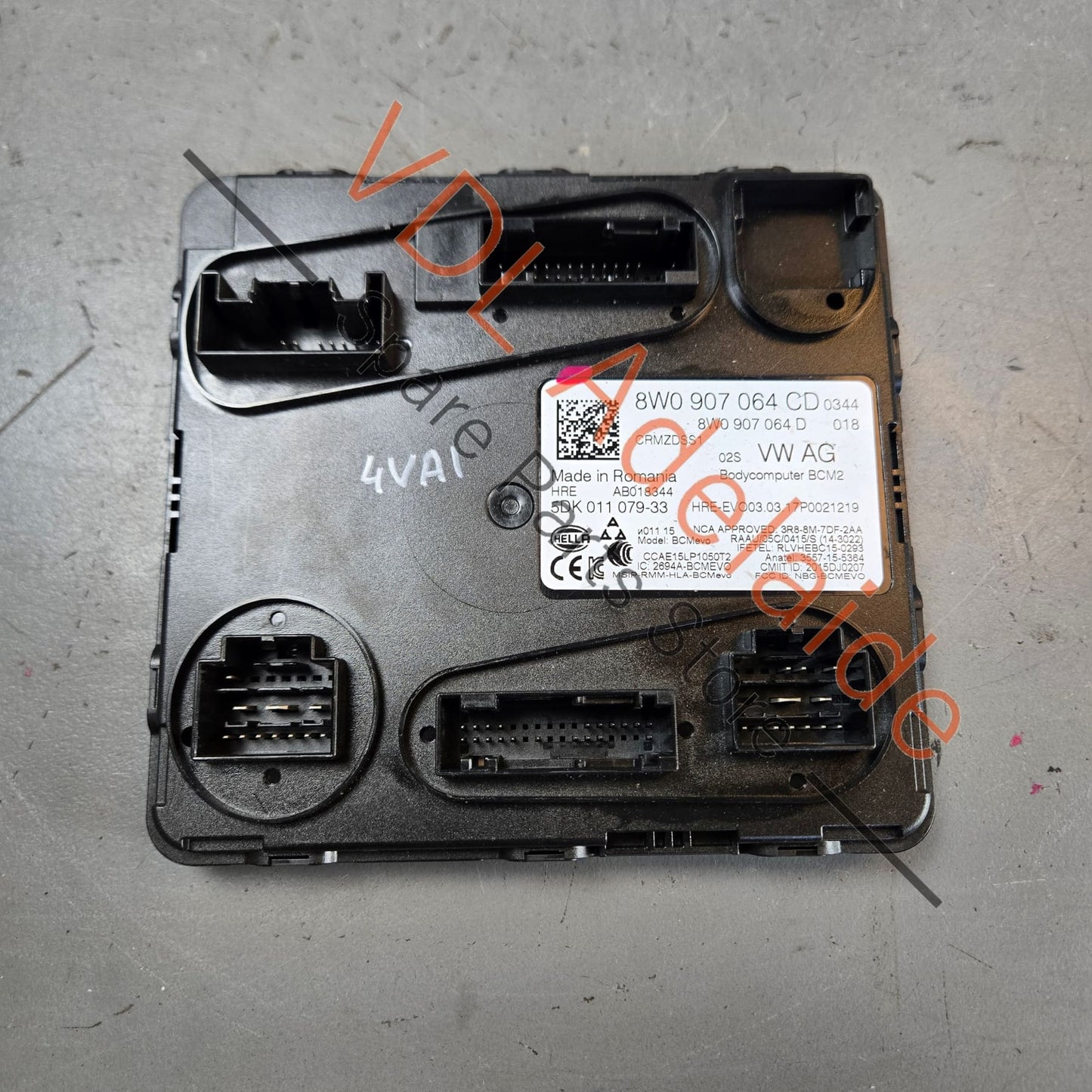 8W0907064CD 8W0907064FD   Bentley Bentayga BCM2 Body Control Module 8W0907064DB
