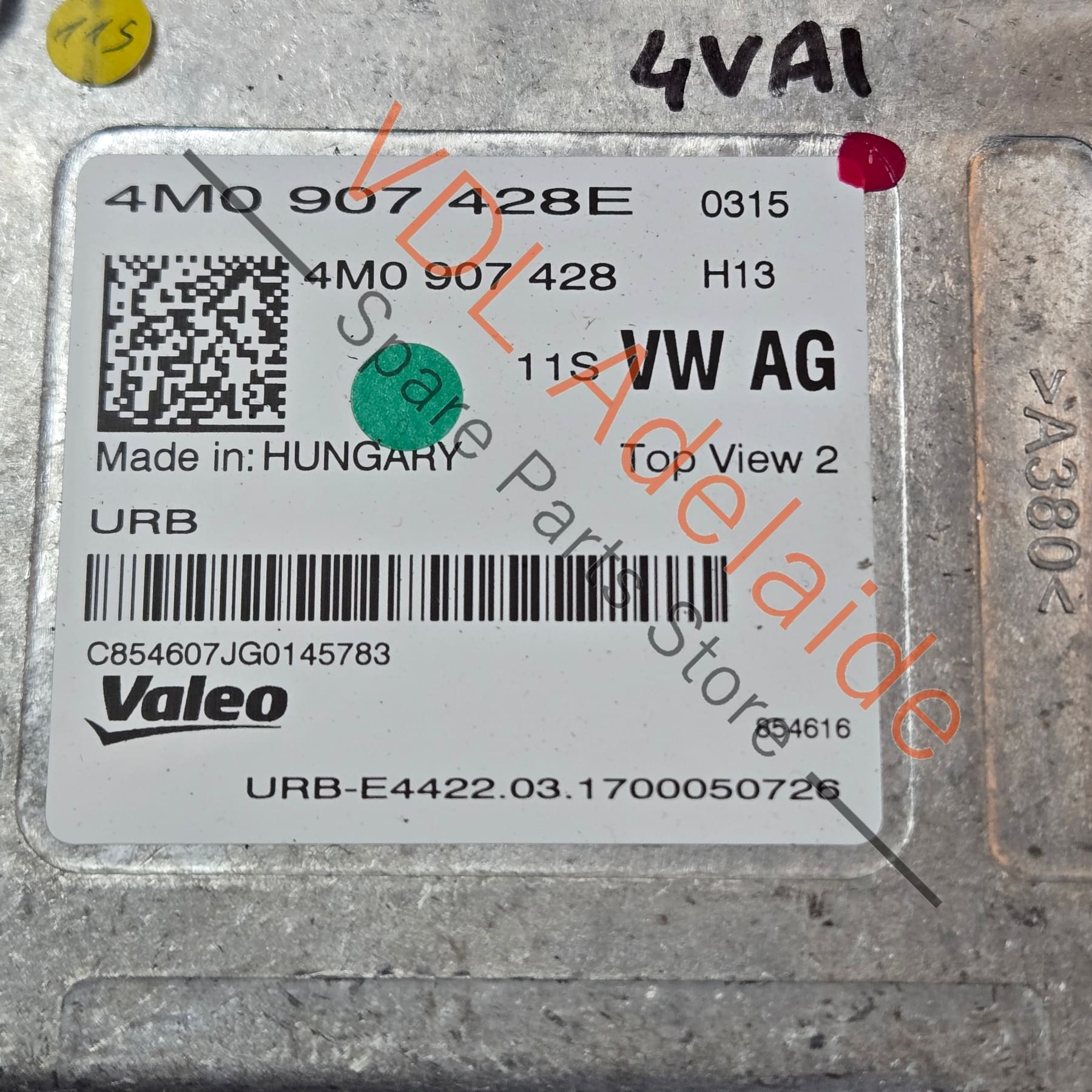 4M0907428E 4M0907428f   Bentley Bentayga Top View Control Unit for Parking Cameras 4M0907428E 4M0907428F