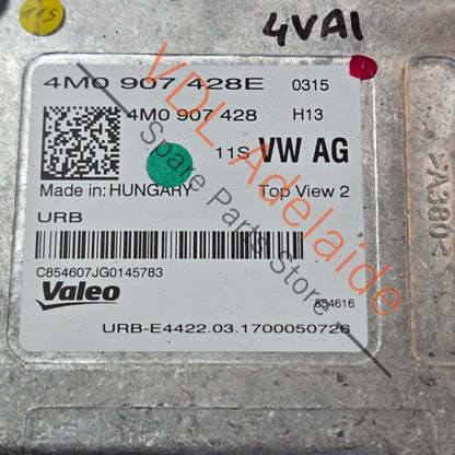 4M0907428E 4M0907428f   Bentley Bentayga Top View Control Unit for Parking Cameras 4M0907428E 4M0907428F