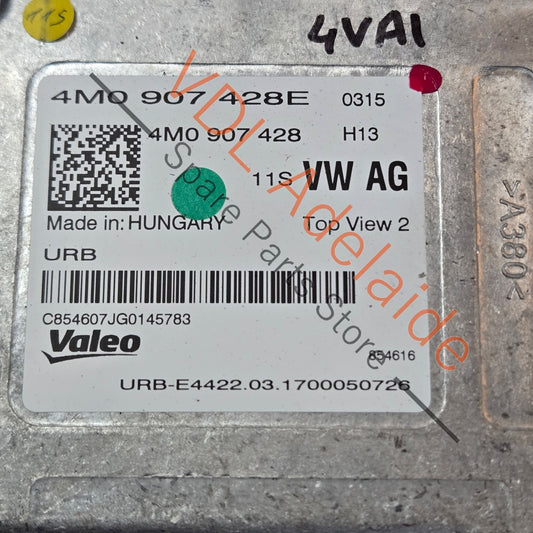 4M0907428E 4M0907428f   Bentley Bentayga Top View Control Unit for Parking Cameras 4M0907428E 4M0907428F
