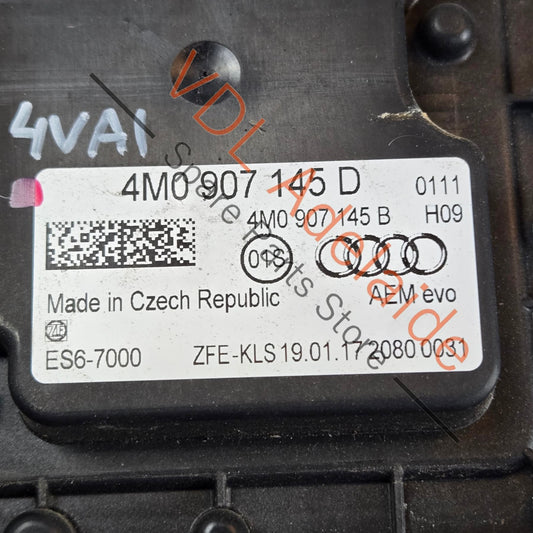 4M0907145D    Bentley Bentayga Engine Mount Control Unit Module 4M0907145D